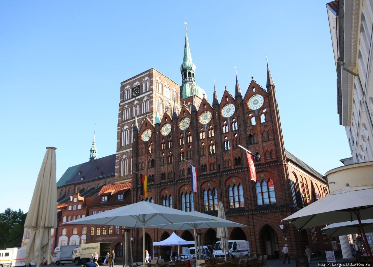 Markt Platz Штральзунд, Германия