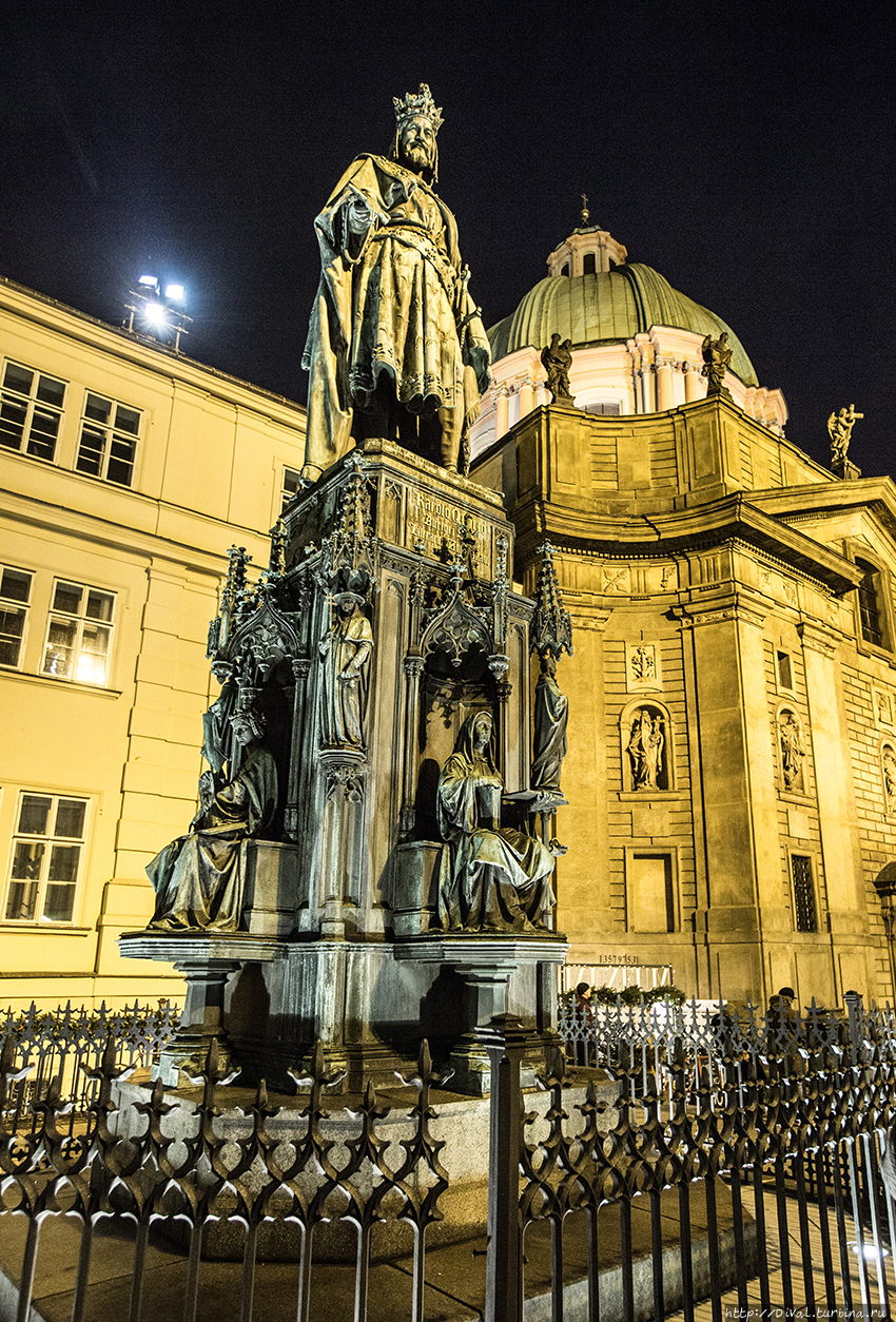 Прогулка по Старой Праге (ч.3) Площадь Крестоносцев Прага, Чехия