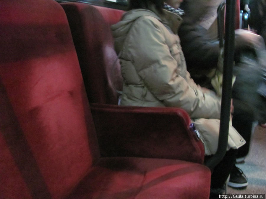 В автобусе, как в театре. Япония