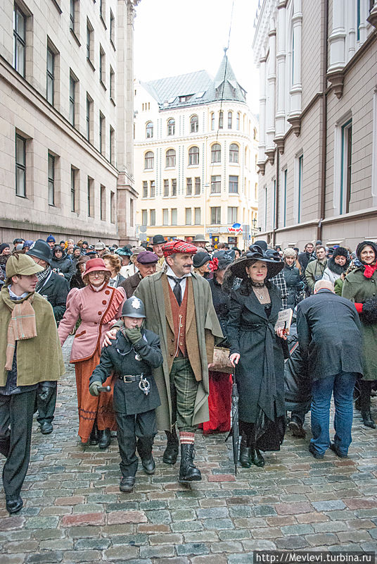 Репортаж с Дня рождения Шерлока Холмса в Риге Рига, Латвия
