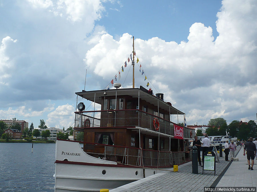 Прогулка по финской Венеции Савонлинна, Финляндия Прогулка по финской Венеции Савонлинна, Финляндия