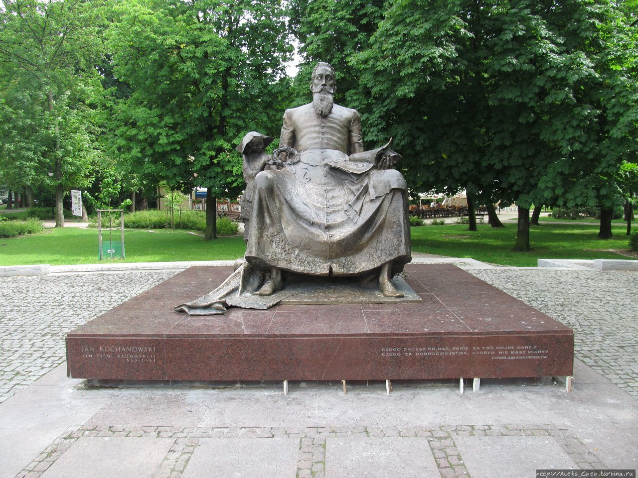 Памятник Яну Кохановскому Радом, Польша