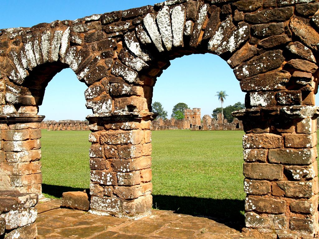 Руины миссии иезуитов в Тринидад, памятник ЮНЕСКО в Парагвае