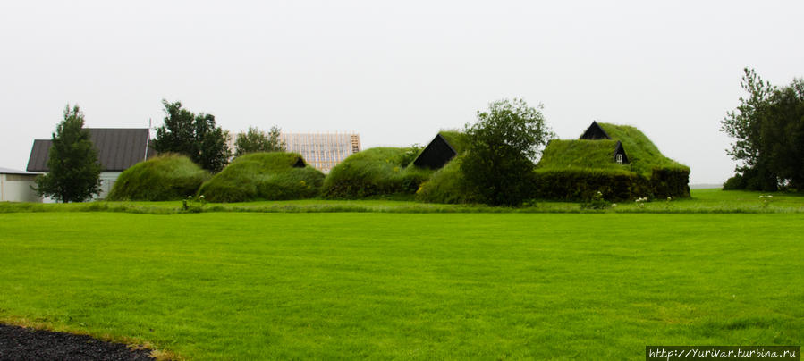 Исландская деревня 18-19 веков