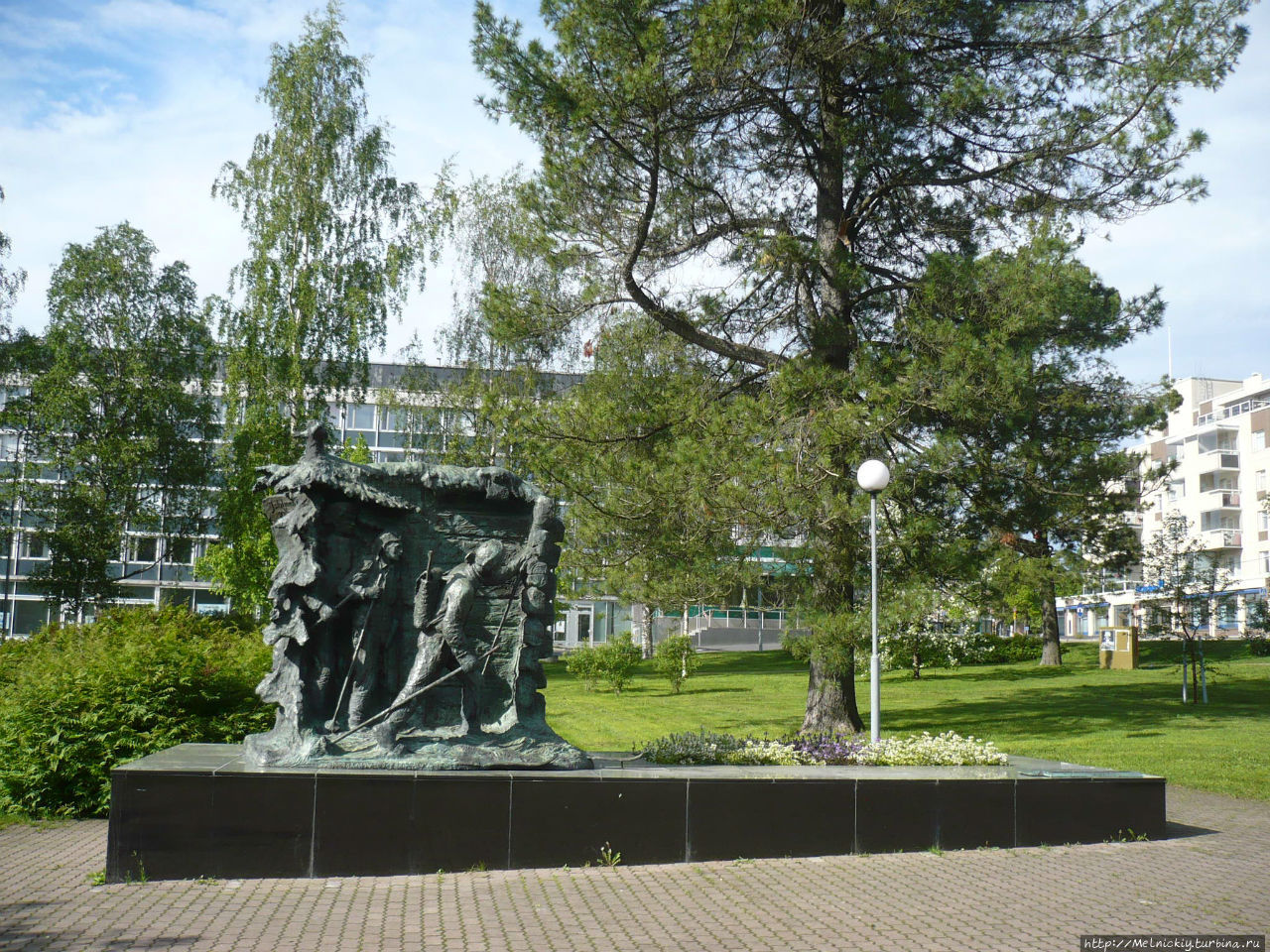 Монумент финским егерям / Jaeger Monument in Tornio