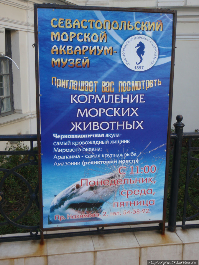 Севастопольский морской Аквариум-музей Севастополь, Россия