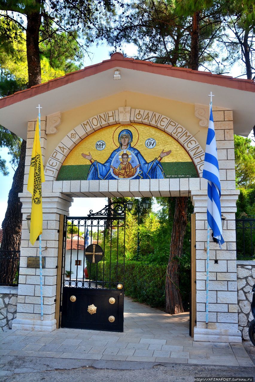 Монастырь Святой Богородицы Фанеромени Фрини, остров Лефкас, Греция
