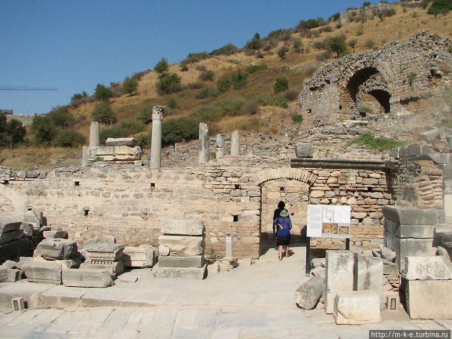 Туалет Эфес античный город, Турция