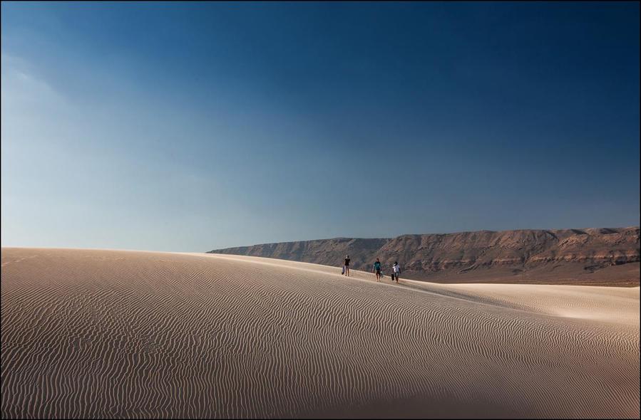 Песчаные дюны Heyf or Zahek Йемен