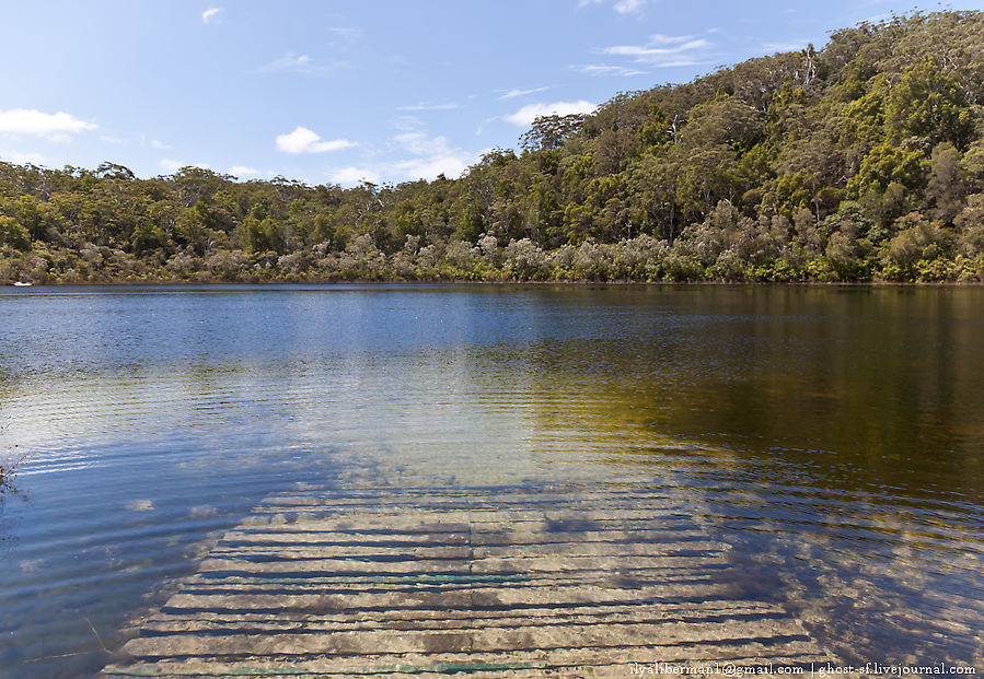 #1 Basin lake Остров Фрейзер, Австралия
