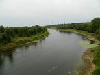 Река Днепр в Могилёве