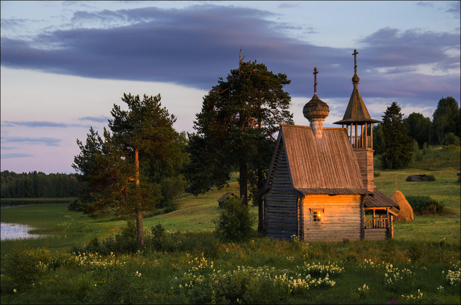 Деревня Глазово Вершинино, Россия