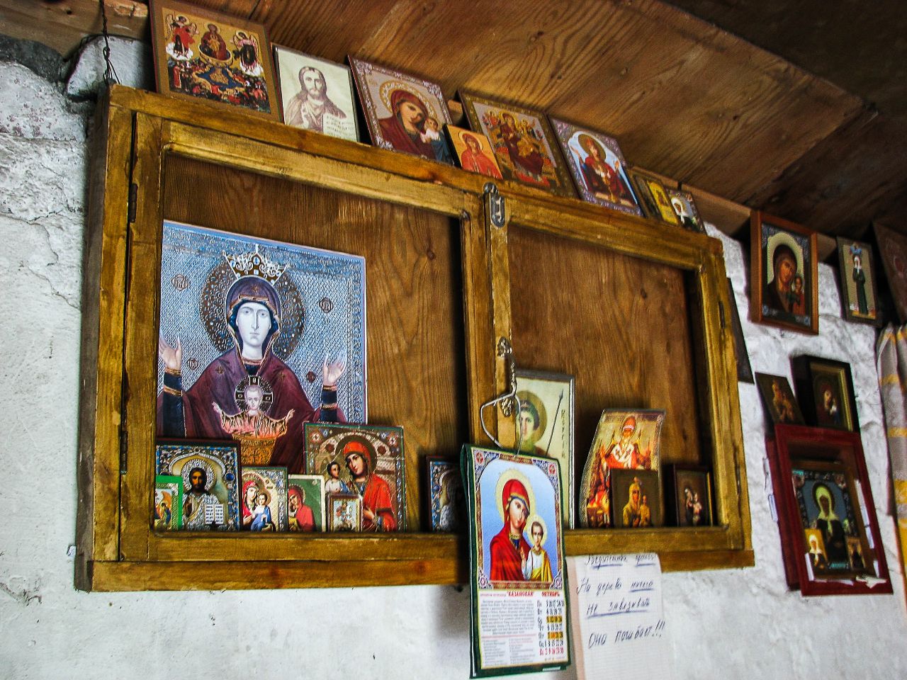Часовня Иверской Иконы Божьей матери (святилище Мады Майрам) Харисджин, Россия