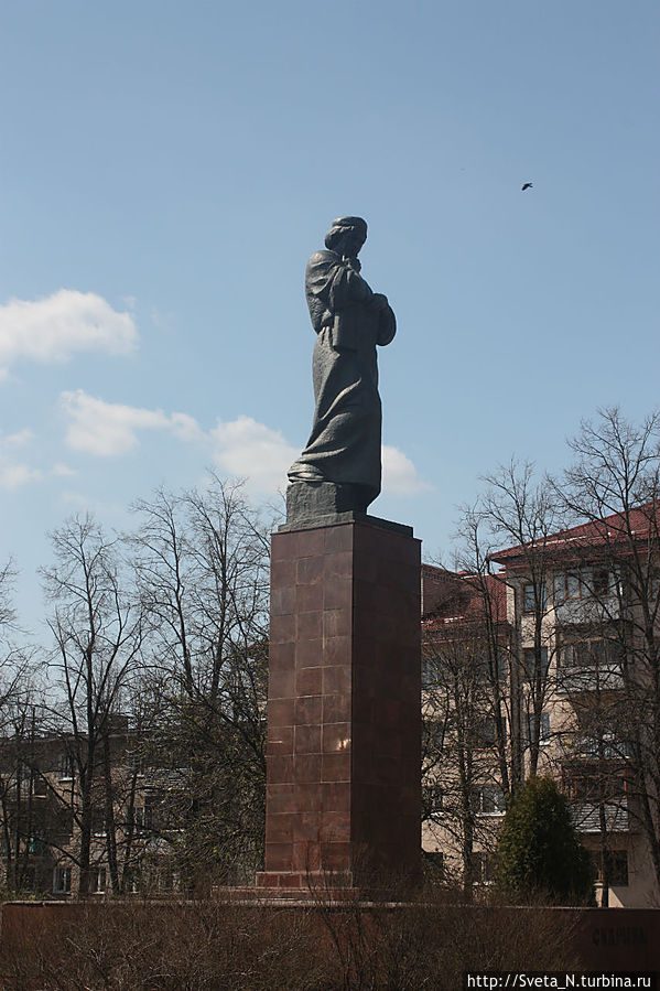 Памятник Франциску Скорине Полоцк, Беларусь