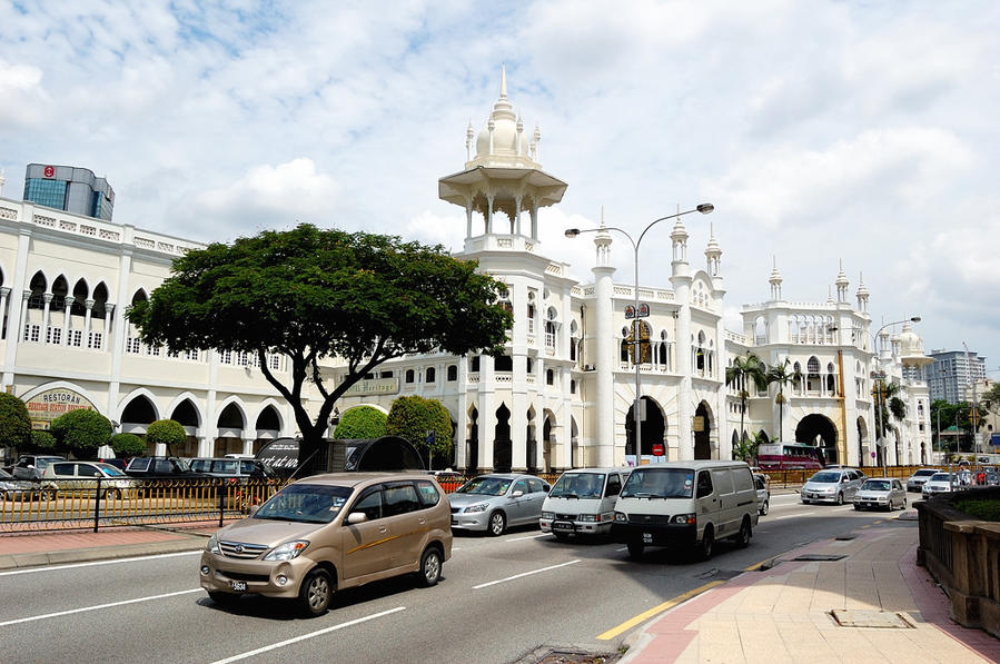 Старое здание вокзала Куала-Лумпура Куала-Лумпур, Малайзия