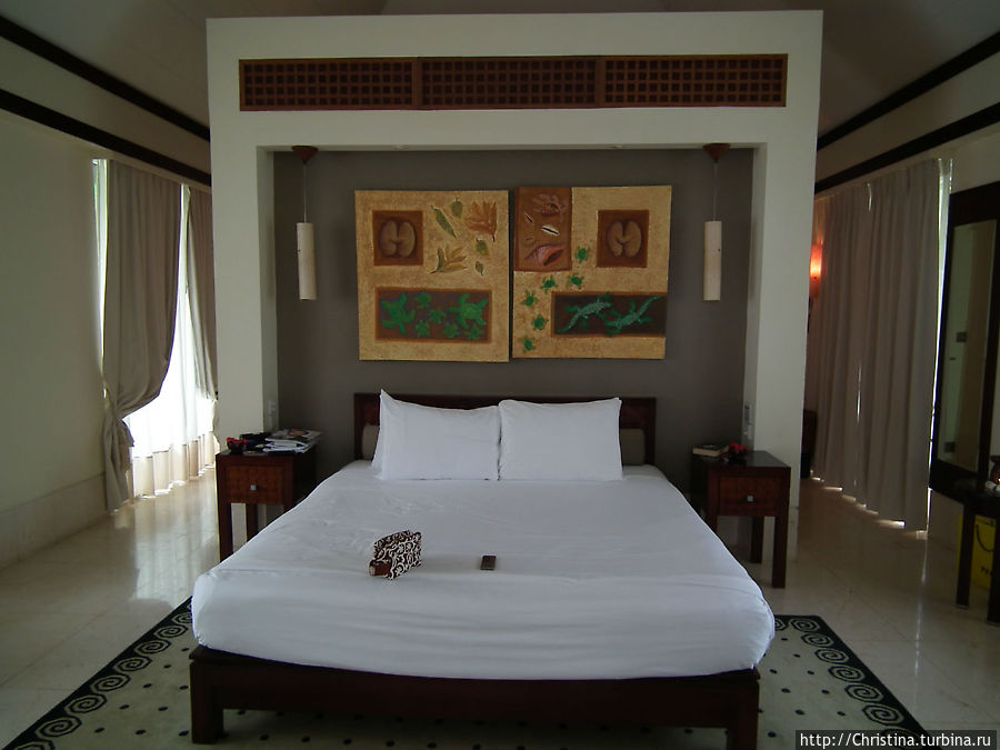 Спальня на вилле Beach Spa Villa Остров Маэ, Сейшельские острова