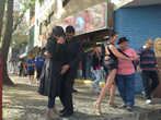 Танго на знаменитой улице Каменито в районе La Boca.