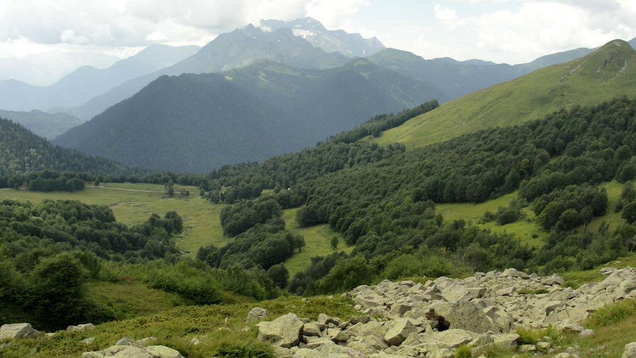 Долина семи озёр Авадхары Авадхара, Абхазия