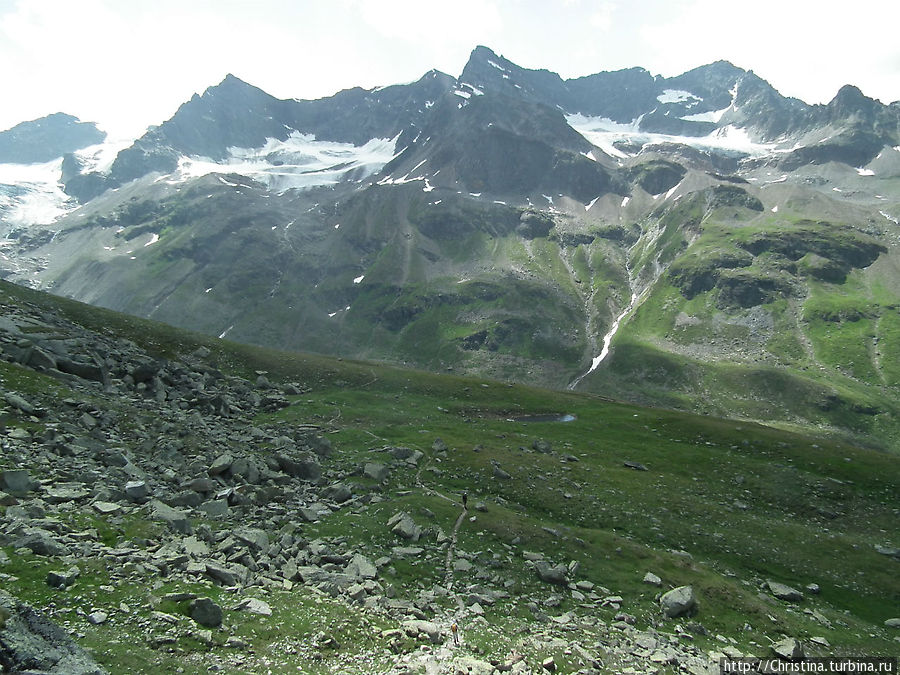 Сложный трек Wiesbadener Hutte Галтюр, Австрия