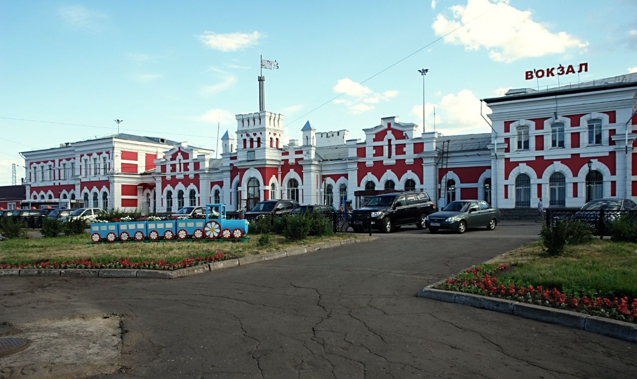 Железнодорожный вокзал Вологда, Россия
