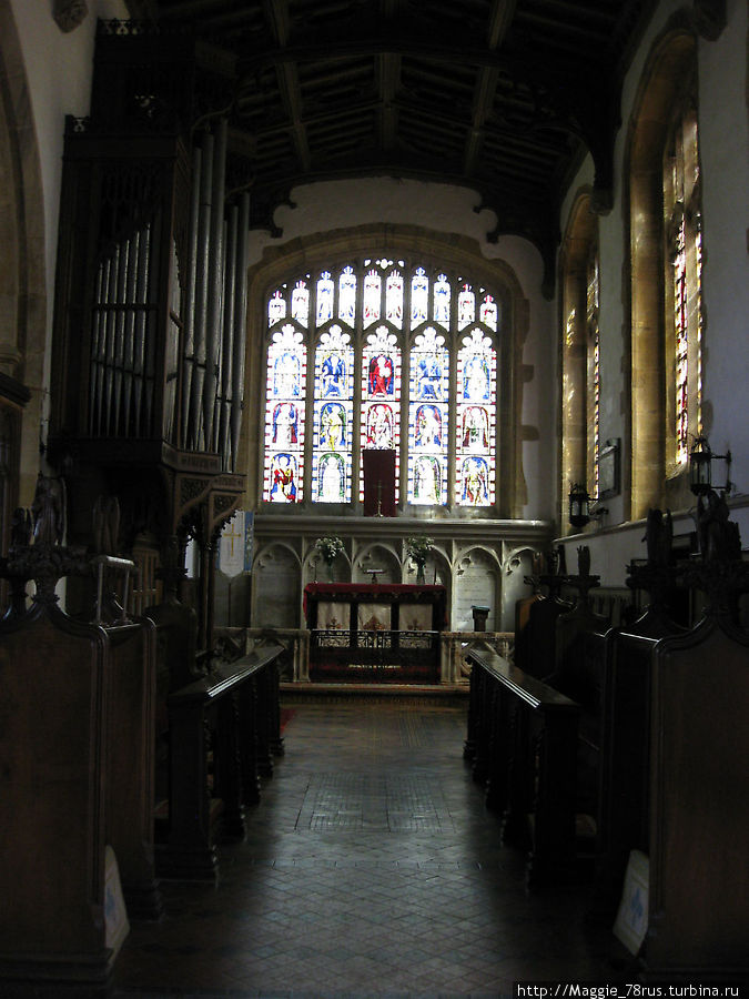Церковь Марии Магдалены Замка Ашби Нортхемптон, Великобритания