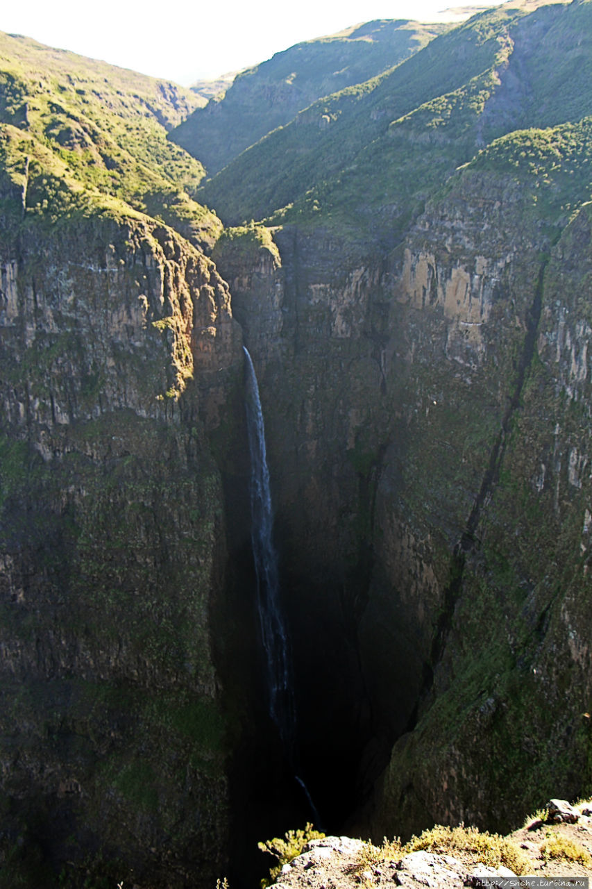 Джинбар водопад Сымен Национальный Парк, Эфиопия