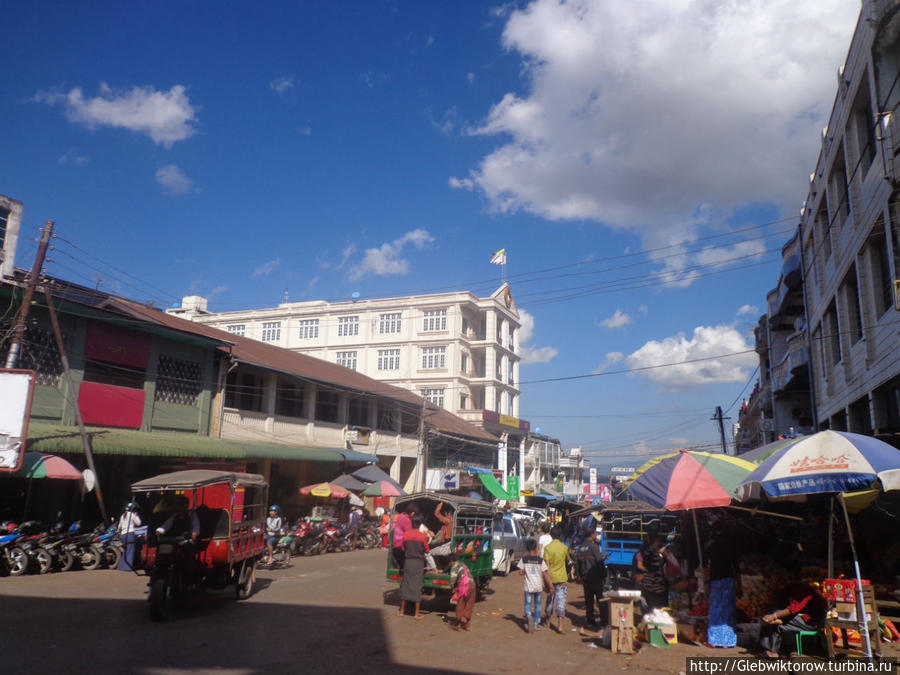 Market Лашо, Мьянма