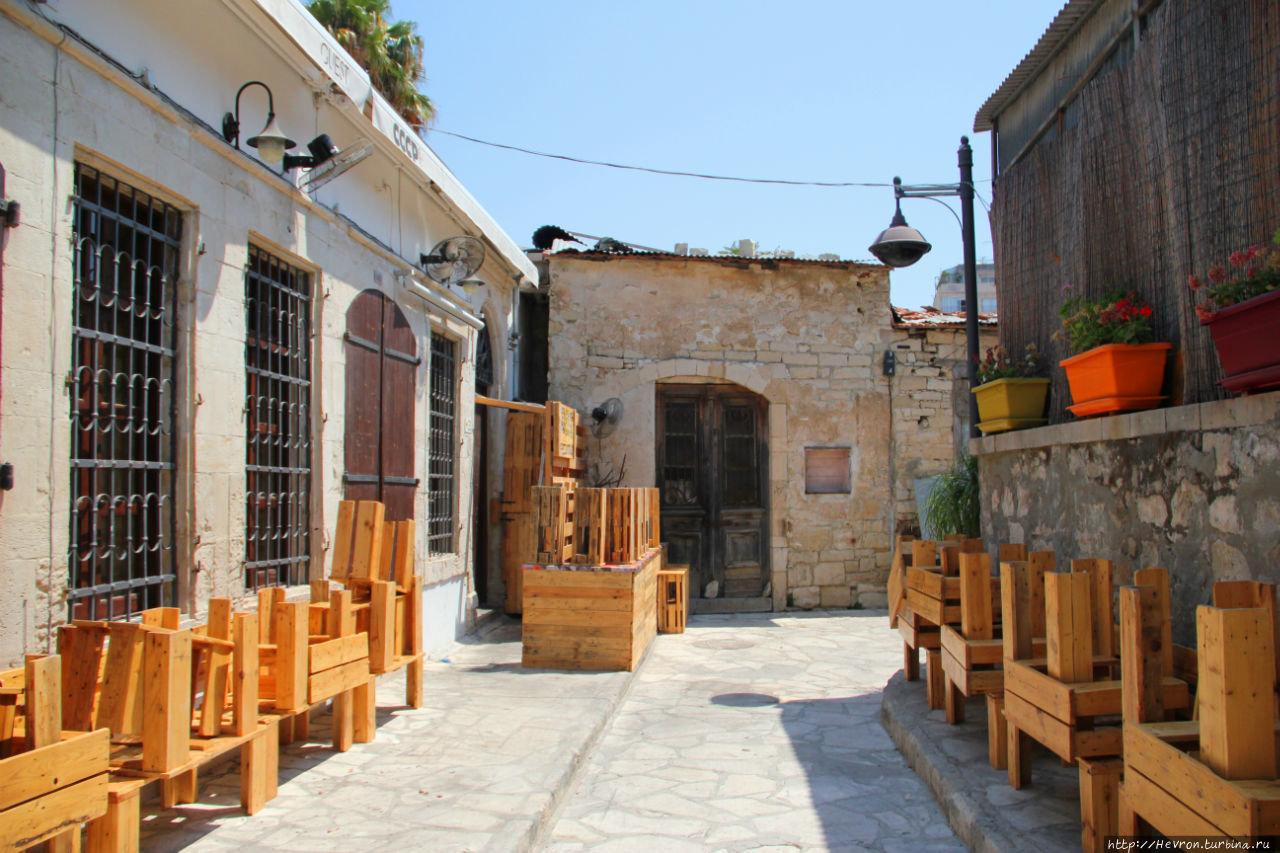 Улочки старого города Лимассол, Кипр