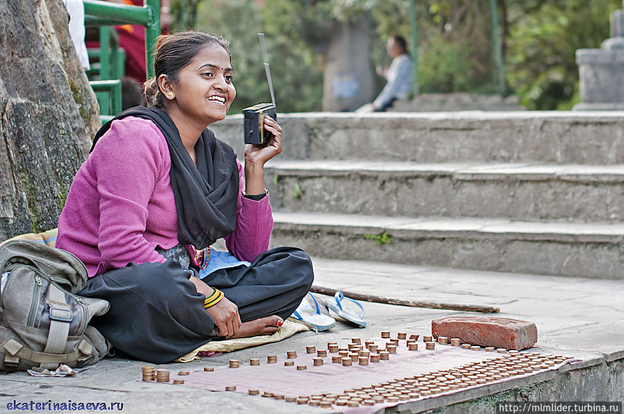 Непал — жители Катманду Непал — жители Катманду