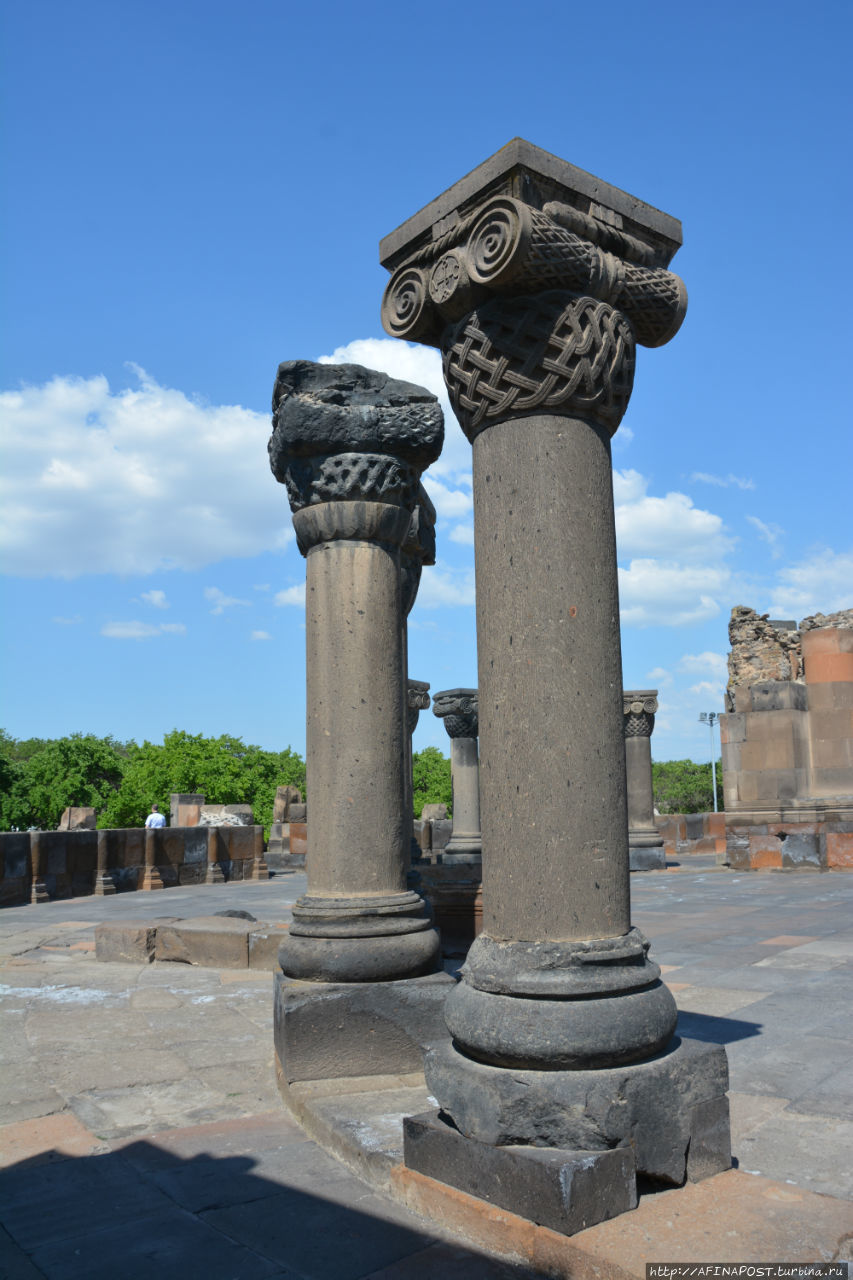 Храм Звартноц Вагаршапат, Армения