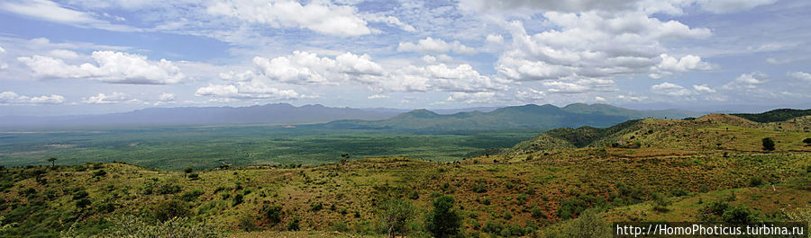 География рифтовой долины: земля консо Консо, Эфиопия