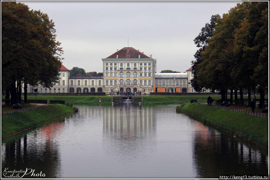 Дворец Нимфенбург вотчина династии Виттельсбахов Мюнхен, Германия