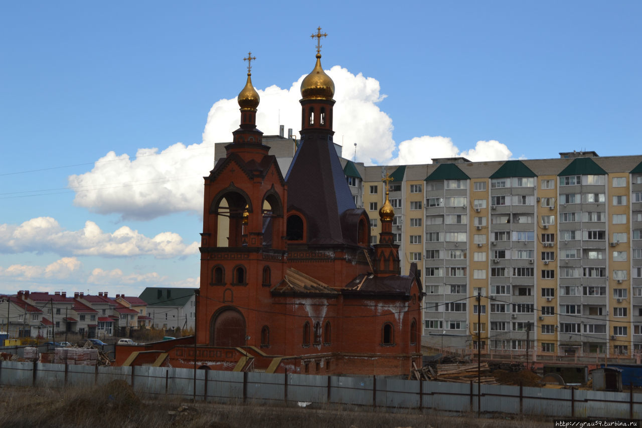 Храм во имя преподобного Сергия Радонежского / Church in the name of St. Sergius of Radonezh