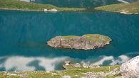 Озеро Безмолвия с высоты
