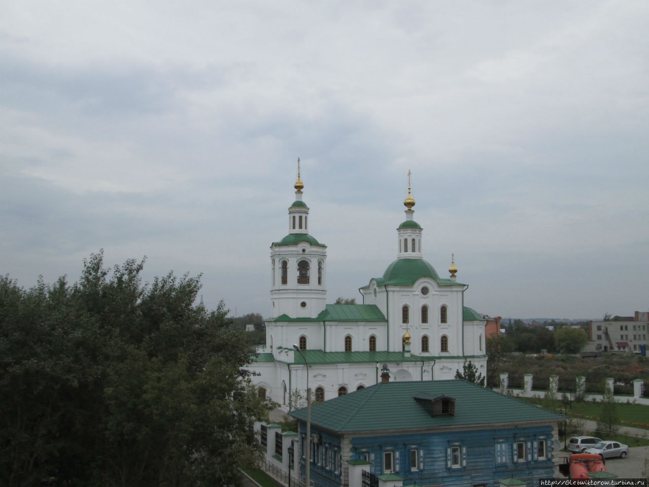 Вознесенско-Георгиевский храм Тюмень, Россия