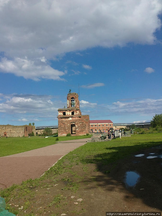 Орешек. Новгородская крепость недалеко от Петербурга Шлиссельбург, Россия