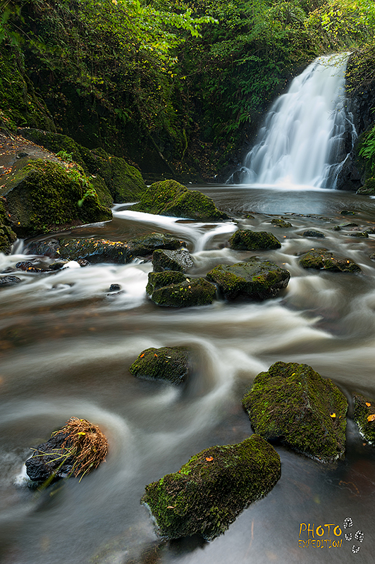 Водопад Глено Водопад Глено