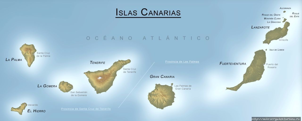 Остров Грасиоса Остров Грасиоса, Испания