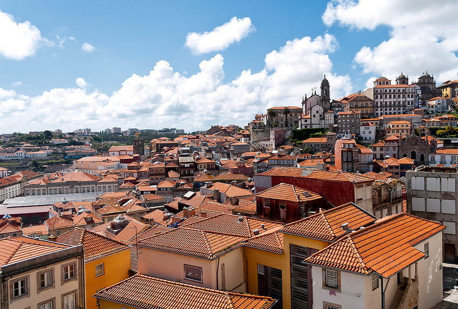 Определенно, холмы способны усилить красоту любого города во много раз. Порту, Португалия