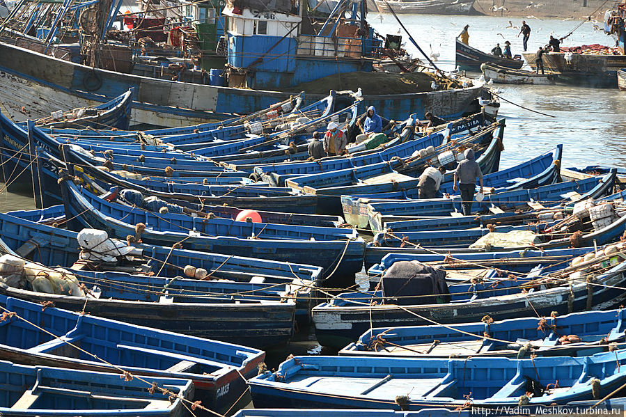 Рыбацкий порт в Эссуэйре Рыбацкий порт в Эссуэйре