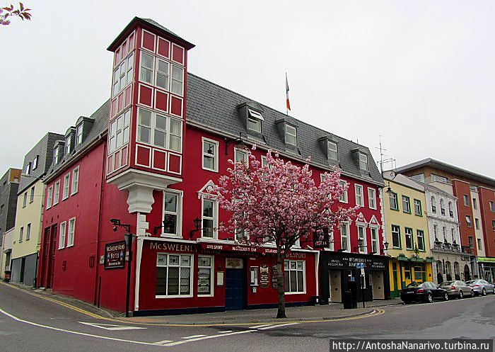 Килларни, красный дом Графство Керри, Ирландия