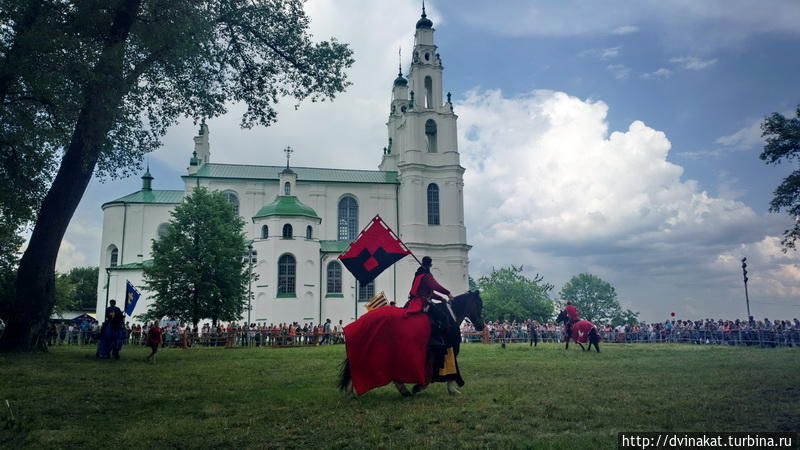 Рыцарский фест или день города в Полоцке