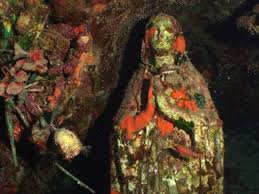 Подводная статуя Богоматери (дайвинг) / Underwater statue of Madonna (dive site)