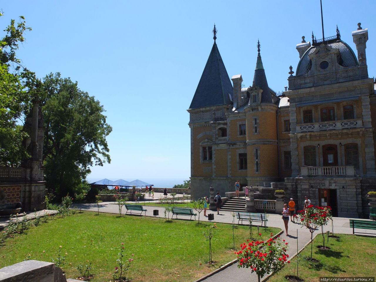 Массандровский дворец во всей красе Ялта, Россия