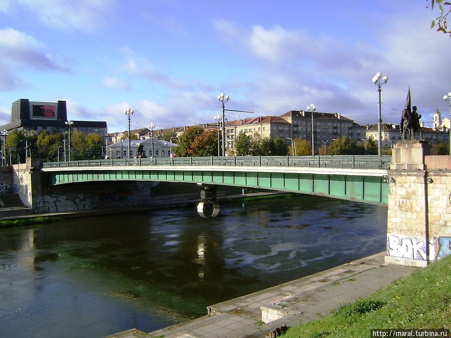 Семнадцать мгновений Литвы. На страже мира на Зелёном мосту Вильнюс, Литва