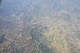 Сыменские горы с самолета