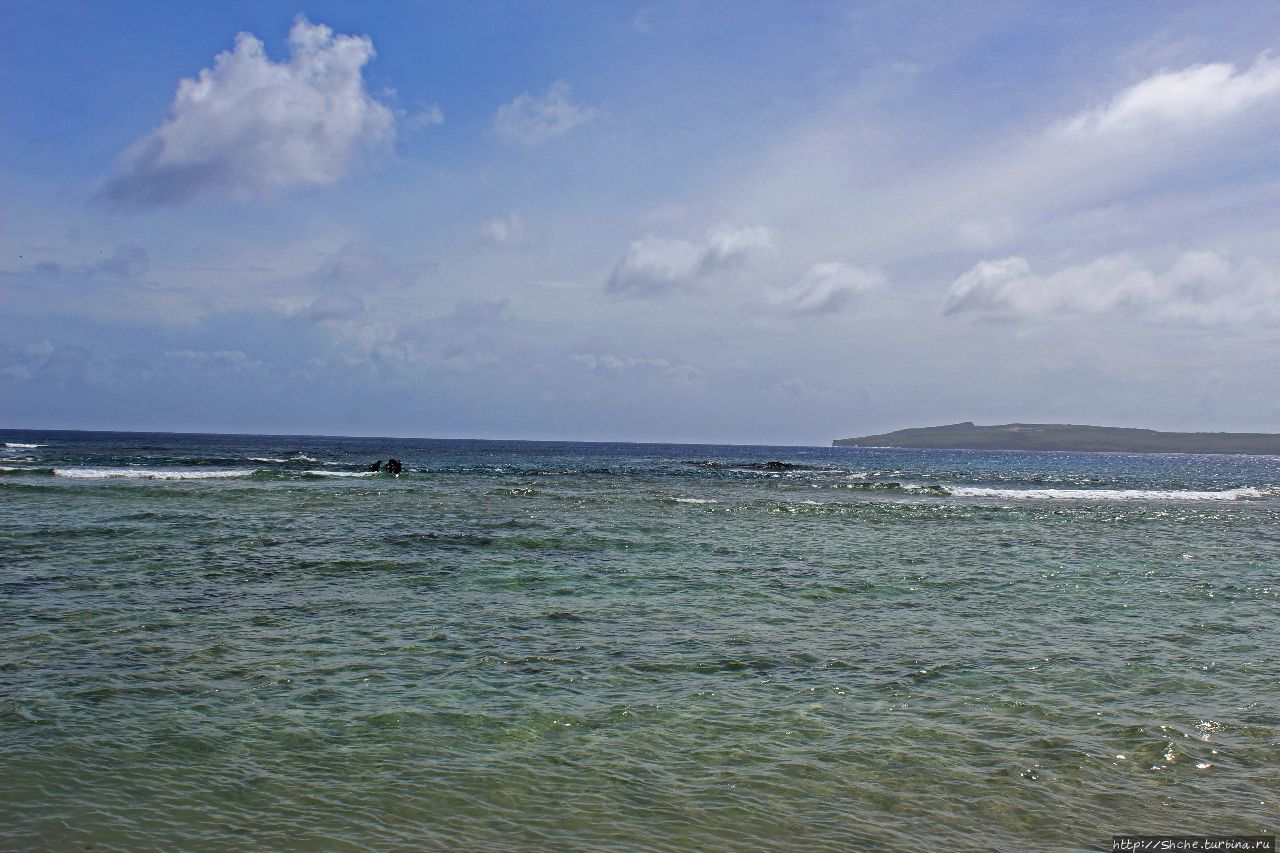 Залив Лаулау Лаулау-Бей, остров Сайпан, Марианские острова
