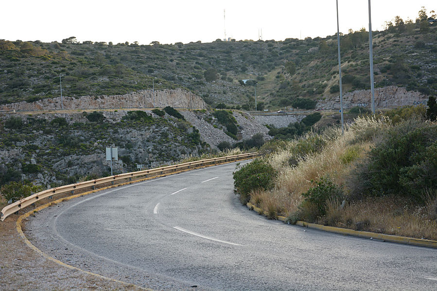 Аттика. Дорога на мыс Сунион Афины, Греция