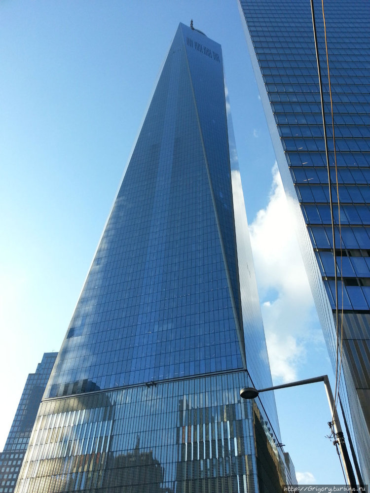 Новое здание  WTC