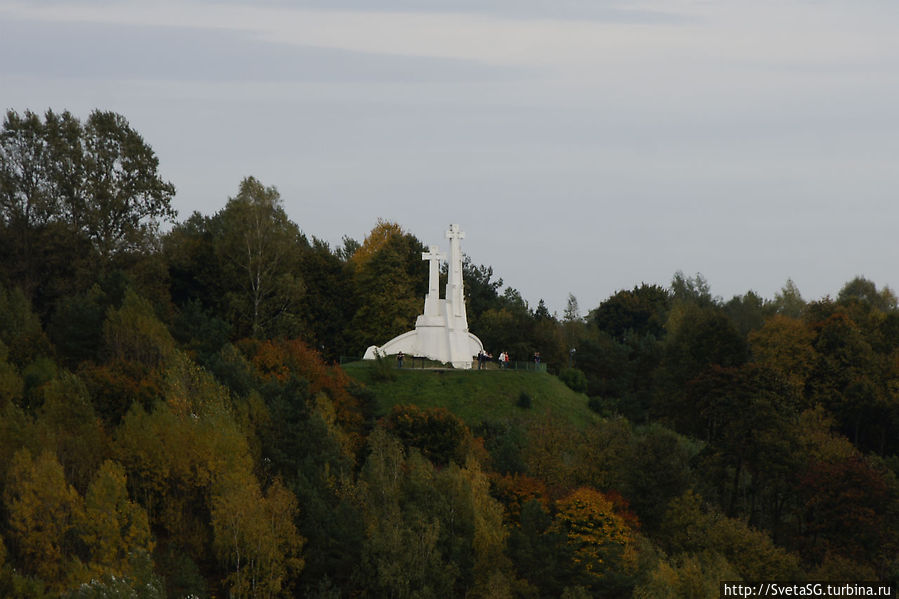 Гора Трех Крестов — отличная смотровая площадка Вильнюс, Литва
